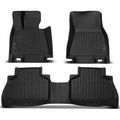 3 Pcs Front & Rear Black Floor Mats Liners for 2020 BMW X5