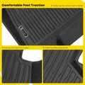 3 Pcs Front & Rear Black Floor Mats Liners for 2020 BMW X5