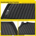 3 Pcs Front & Rear Black Floor Mats Trunk Cargo Liners for 2024 BMW iX3