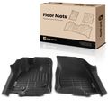 2 Pcs Front Black Floor Mats Liners for 2015 Ford Explorer