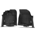 2 Pcs Front Black Floor Mats Liners for 2015 Ford Explorer