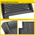 5 Pcs Front & Rear Black TPE textured Floor Mats Liners for 2020 Honda Accord