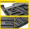 3 Pcs Front & Rear Black TPE textured Floor Mats Liners for 2016 Lexus GX460