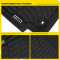 4 Pcs Front & Rear Black Floor Mats Liners for Toyota Corolla 2014-2019