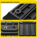 3 Pcs Front & Rear Black TPE textured Floor Mats Liners for 2018 Volvo XC60