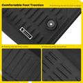 5 Pcs Front & Rear Black Floor Mats Liners for Volvo XC90 2003-2014 with Trunk Mat