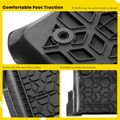 3 Pcs Front & Rear Black TPE textured Floor Mats Liners for 2017 Jeep Grand Cherokee