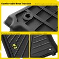 3 Pcs Front & Rear Black Floor Mats Liners for 2021 Lexus ES350