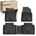 3 Pcs Front & Rear Black TPE textured Floor Mats Liners for Toyota Avalon 2019-2023