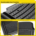 2 Pcs Front Black TPE textured Floor Mats Liners for Toyota Tundra 2012-2021