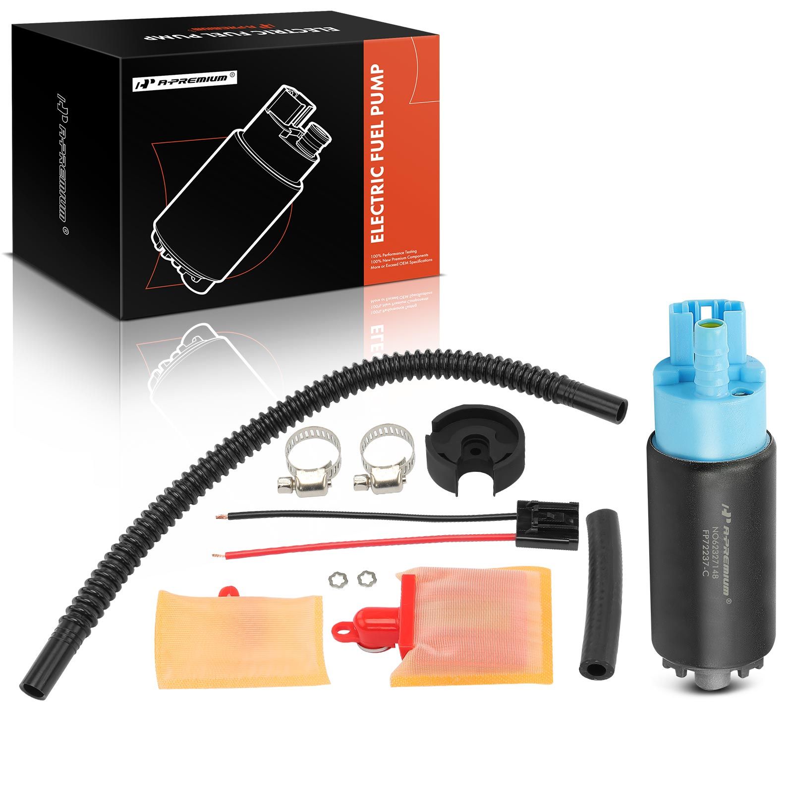 Fuel Pump & Install Kit For Chevy Dodge Honda Hundai Jeep Toyota Nissan 