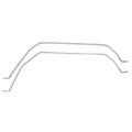 Fuel Tank Straps for Ford Freestyle 2005 2006 2007 V6 3.0L Petrol