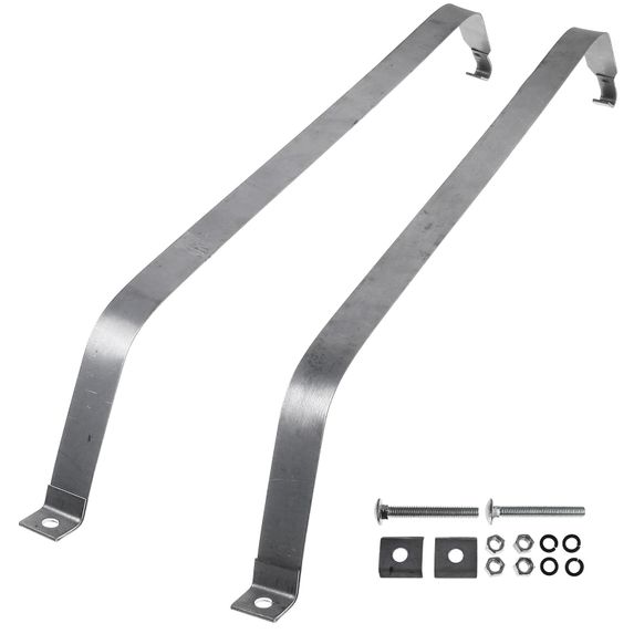 Fuel Tank Strap Compatible With Chevrolet GMC Black