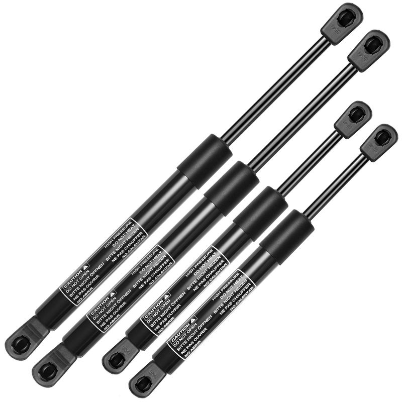 4 Pcs Hood & Tailgate Lift Supports Shock Struts for Hyundai Santa Fe 07-12