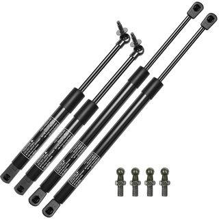 4 Pcs Tailgate & Window Lift Supports Shock Struts for Jeep Grand Cherokee WJ 99-04