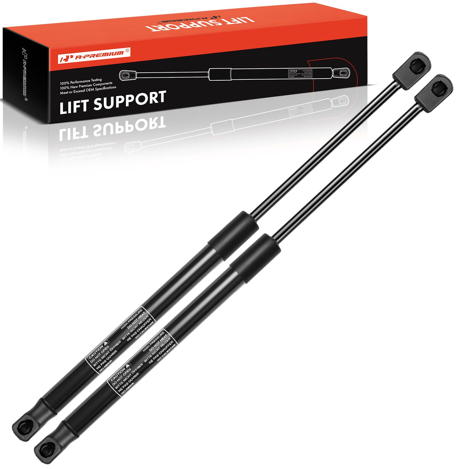 2 Pcs Front Hood Lift Supports Shock Struts for 2022 Chevrolet Silverado 1500