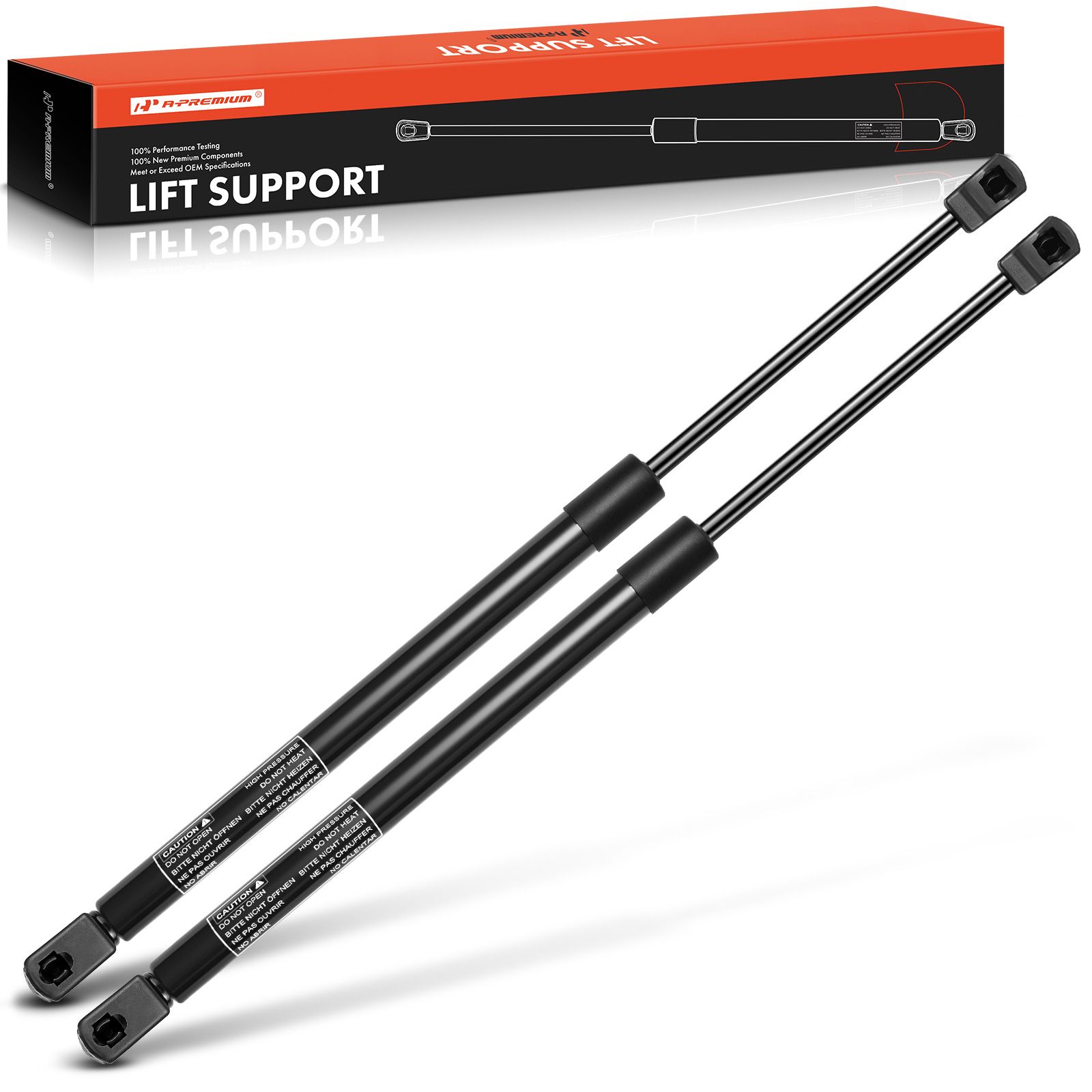 2 Pcs Front Hood Lift Supports Shock Struts for Lincoln LS 2000-2006 Mark LT 06-07