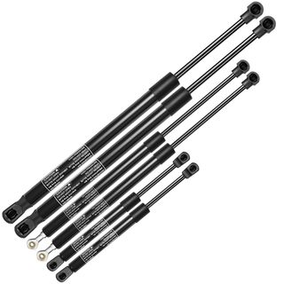 6 Pcs Hood & Tailgate & Window Lift Supports Shock Struts for Nissan Armada 05-09