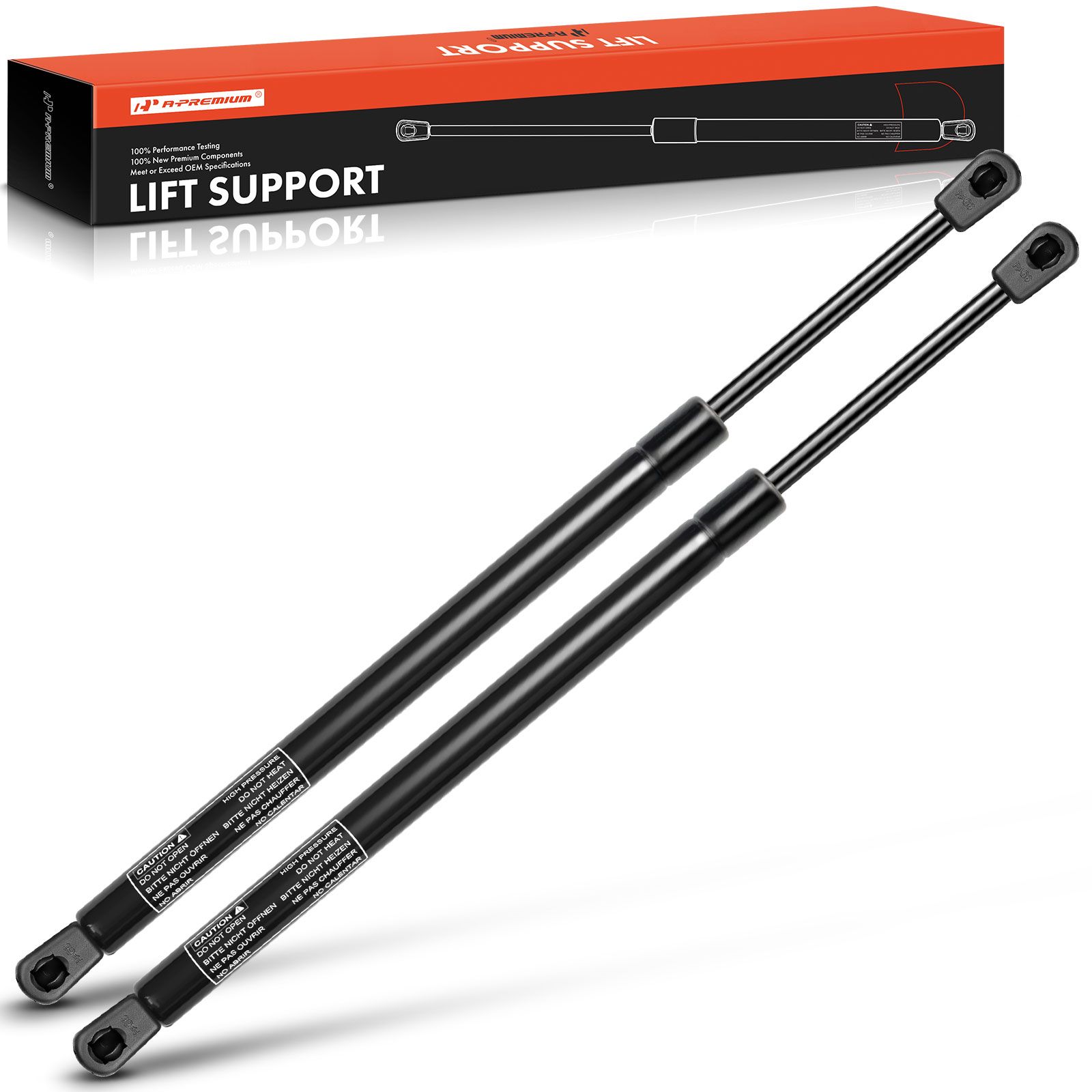 2 Pcs Front Hood Lift Supports Shock Struts for 1996 Ford Crown Victoria