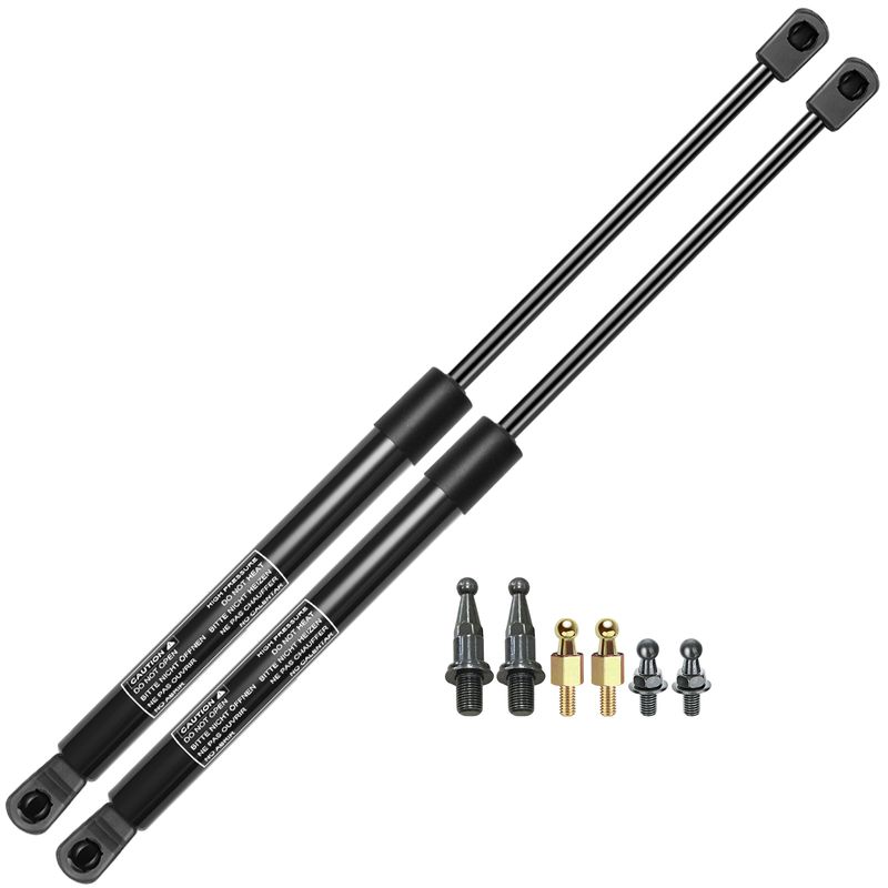 2 Pcs Front Hood Lift Supports Shock Struts for Lexus LS400 1990-1994 Sedan with Stud