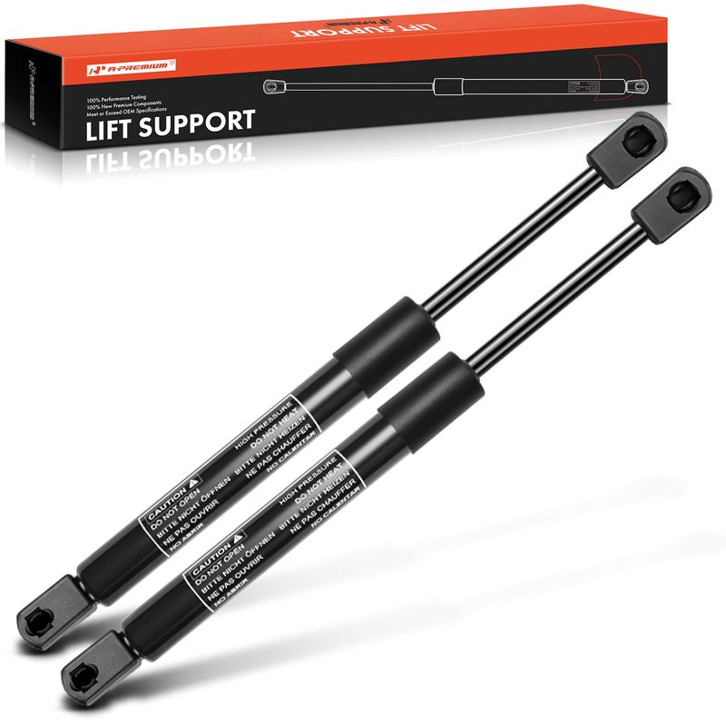 2 Pcs Rear Tailgate Lift Supports Shock Struts for Mitsubishi Galant 08-12