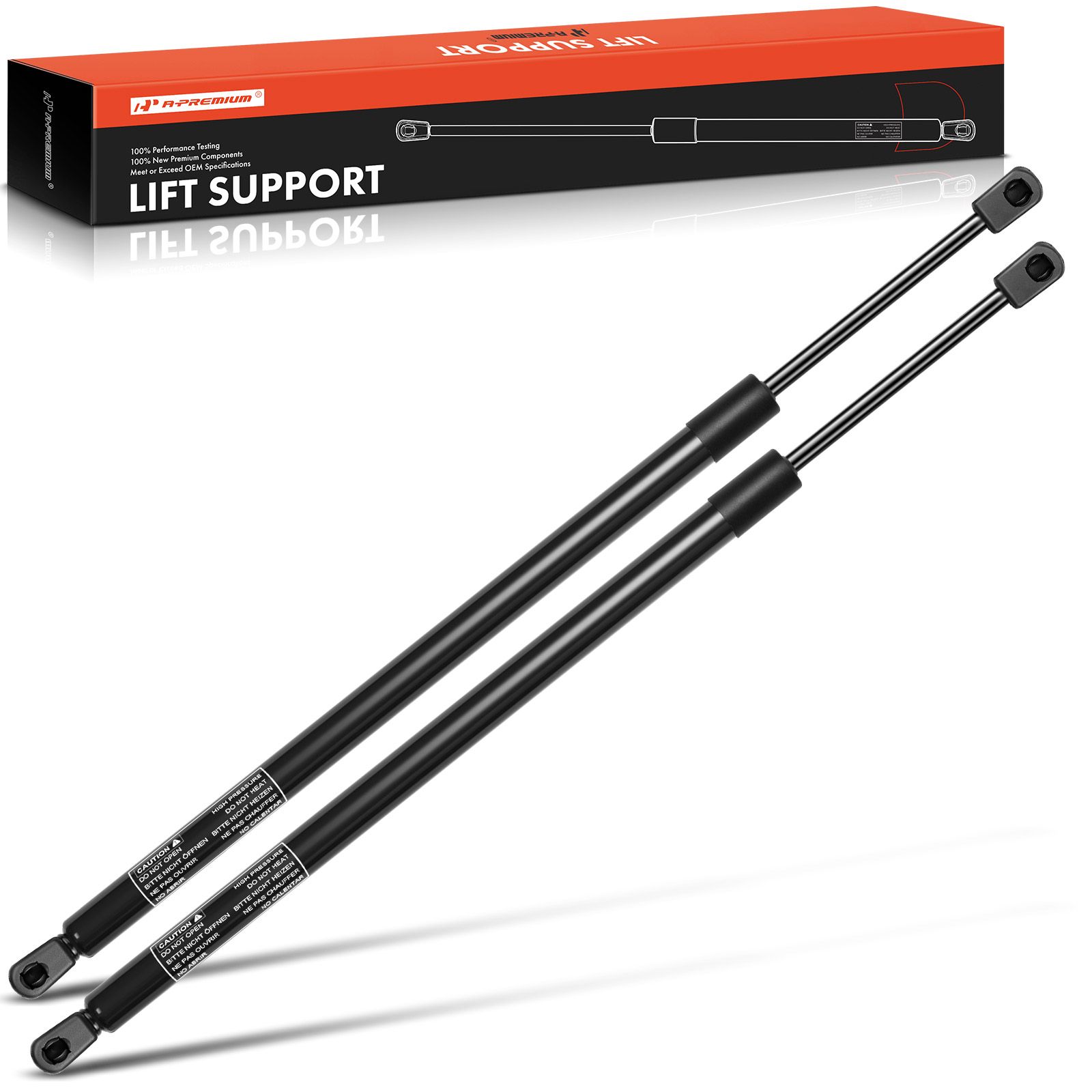 2 Pcs Rear Tailgate Lift Supports Shock Struts for 2000-2001 Chevrolet Blazer