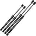 4 Pcs Tailgate & Window Lift Supports Shock Struts for Hyundai Tucson 05-09