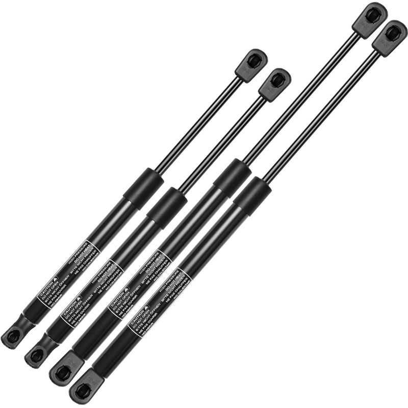 4 Pcs Tailgate & Window Lift Supports Shock Struts for Hyundai Tucson 05-09