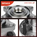 2 Pcs Rear Wheel Bearing & Hub Assembly for 2010 Volvo S40