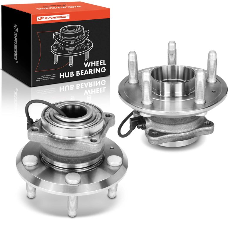 2 Pcs Rear Wheel Hub Bearing Assembly for 2015 Chevrolet Equinox