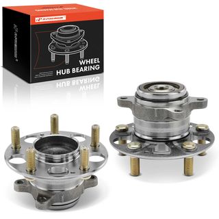 2 Pcs Rear Wheel Hub Bearing Assembly with ABS for Honda Civic 2013-2015