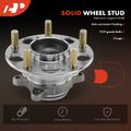 2 Pcs Rear Wheel Hub Bearing Assembly with ABS for 2013 Honda Civic