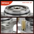 2 Pcs Rear Wheel Hub Bearing Assembly with ABS for 2013 Honda Civic