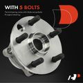 Rear Left or Right Wheel Bearing & Hub Assembly for 2018 Lexus LS500h