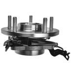 2 Pcs Rear Wheel Bearing & Hub Assembly with ABS Sensor for Dodge Journey L4 2.4L