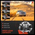 Rear Passenger Wheel Bearing & Hub Assembly with ABS Sensor for Dodge Journey