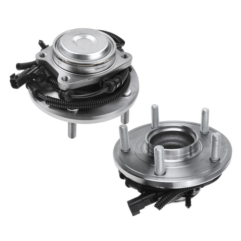 2 Pcs Rear Wheel Bearing & Hub Assembly for 2013 Volkswagen Routan