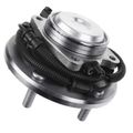 2 Pcs Rear Wheel Bearing & Hub Assembly for 2013 Volkswagen Routan