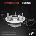 Rear Driver or Passenger Wheel Bearing & Hub Assembly with ABS for Dodge Grand Caravan