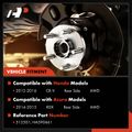 Rear Driver or Passenger Wheel Bearing & Hub Assembly for Honda CR-V 12-16 Acura RDX 3.5L