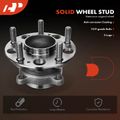 2 Pcs Rear Wheel Bearing & Hub Assembly for Honda Accord 2014-2020