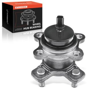 Rear Driver or Passenger Wheel Bearing & Hub Assembly with ABS Sensor for Scion iQ 2012-2015