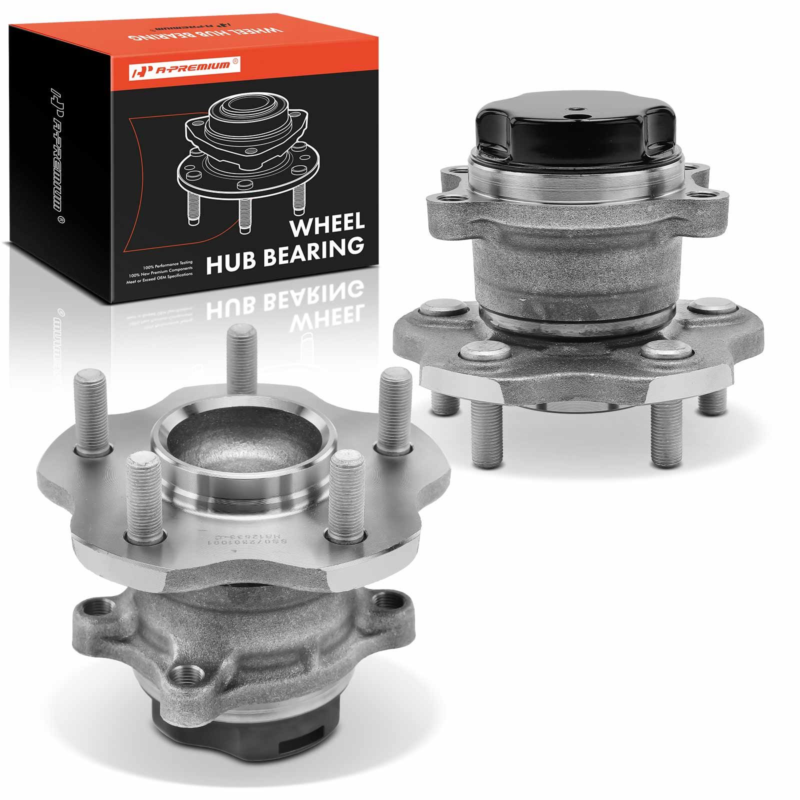 2 Pcs Rear Wheel Hub Bearing Assembly for Chevrolet City Express 15-18