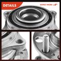 2 Pcs Rear Wheel Bearing & Hub Assembly for 2015 Hyundai Genesis