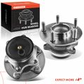 2 Pcs Rear Wheel Bearing & Hub Assembly with ABS Sensor for 2019 Mitsubishi RVR