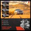 Rear Driver or Passenger Wheel Bearing & Hub Assembly for 2017 Mitsubishi Outlander