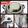 2 Pcs Rear Wheel Bearing & Hub Assembly for Honda Civic 16-21 Insight 19-22