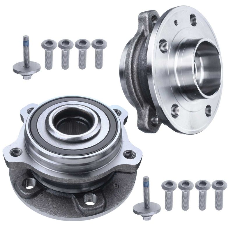 2 Pcs Wheel Bearing & Hub Assembly for Volvo XC90 S60 S90 V90 V60 A