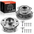 2 Pcs Rear Wheel Bearing & Hub Assembly for 2018 Volvo S90