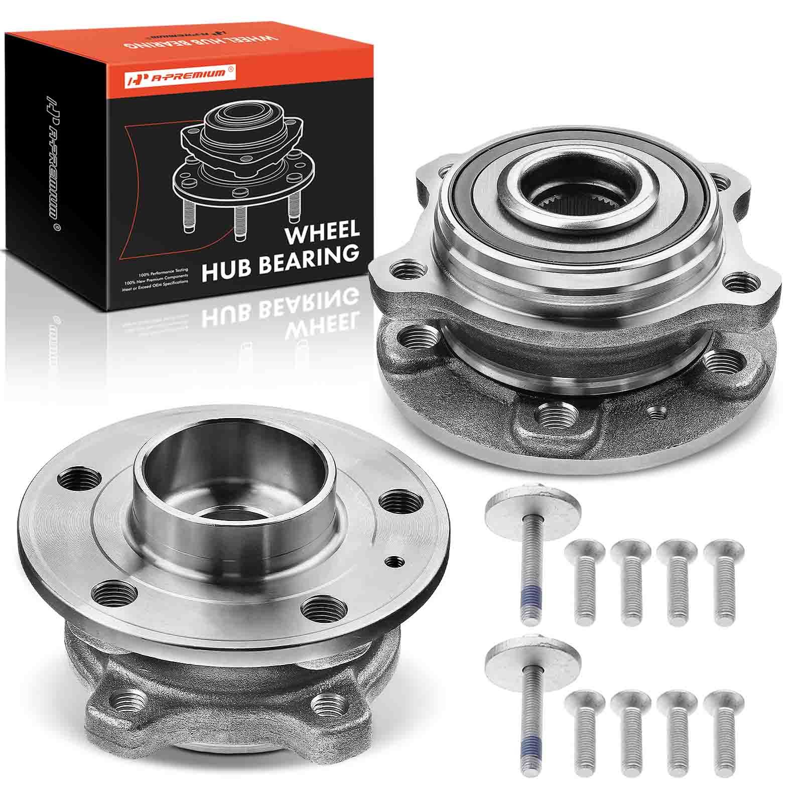 2 Pcs Rear Wheel Bearing & Hub Assembly for 2018 Volvo S90